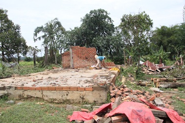 Thiệt hại hơn 7 tỷ đồng sau trận lốc xoáy kinh hoàng