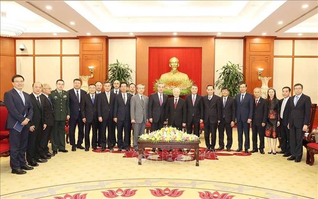 Tổng Bí thư Nguyễn Phú Trọng tiếp Bộ trưởng Bộ Ngoại giao Trung Quốc Vương Nghị - 3 Tổng Bí thư Nguyễn Phú Trọng tiếp Bộ trưởng Bộ Ngoại giao Trung Quốc Vương Nghị - 3