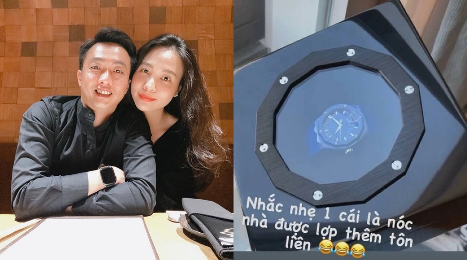 Đàm Thu Trang khoe quà 8/3 sớm của ông xã Quốc Cường - 1 Đàm Thu Trang khoe quà 8/3 sớm của ông xã Quốc Cường - 1