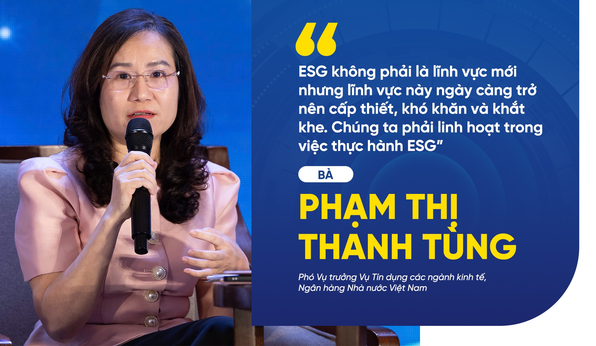 Loạt phát ngôn ấn tượng tại Diễn đàn ESG Việt Nam lần thứ nhất - 1 Loạt phát ngôn ấn tượng tại Diễn đàn ESG Việt Nam lần thứ nhất - 1