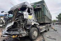 Tai nạn liên hoàn giữa 3 ô tô trên quốc lộ làm một người chết