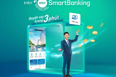 Vay online nhanh chóng và nhiều tính năng mới trên BIDV SmartBanking