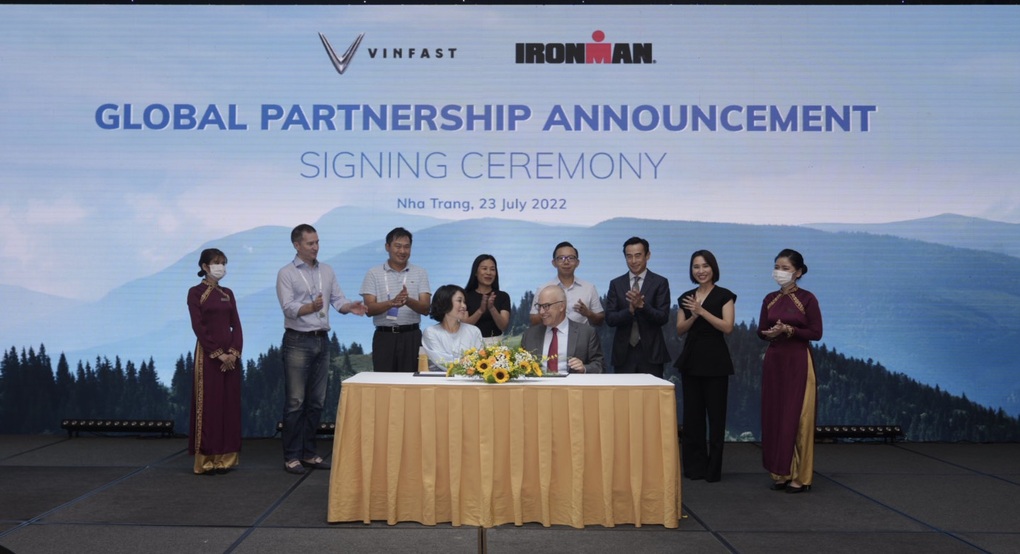 Vinfast và IRONMAN công bố hợp tác toàn cầu - 1