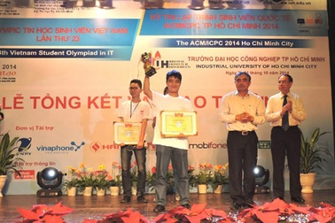 ĐH FPT độc chiếm 2 ngôi vị cao nhất Olympic Tin học SVVN 2014