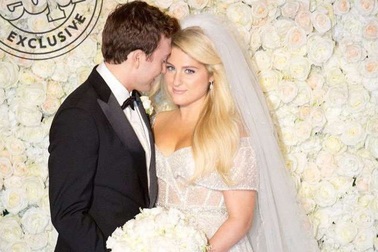 Nữ ca sĩ Meghan Trainor lên xe hoa vào đúng sinh nhật 25 tuổi