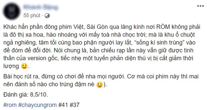 MXH bùng nổ vì Ròm: Nô nức khen phim siêu xịn nhưng vẫn bắt bẻ vụ luận đề chưa đúng chuyên môn nha! - Ảnh 4.