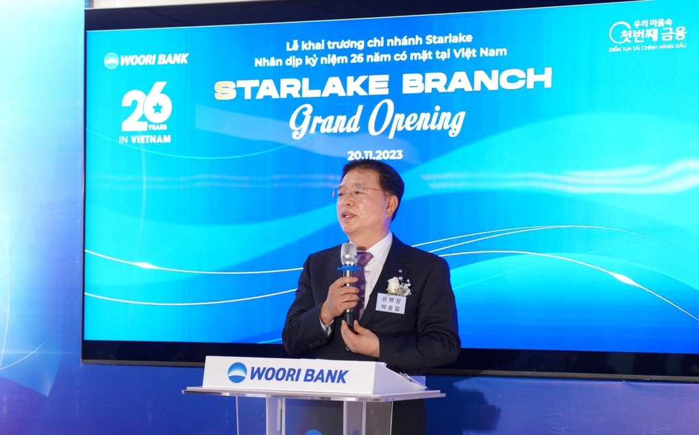 Ngân hàng Woori Việt Nam khai trương chi nhánh tại khu đô thị Starlake Hà Nội - 1 Ngân hàng Woori Việt Nam khai trương chi nhánh tại khu đô thị Starlake Hà Nội - 1