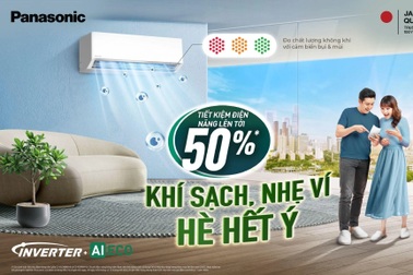 Điều hòa Panasonic XU thế hệ mới có thể tiết kiệm đến 50% điện năng