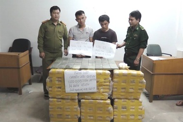 Đang tuồn 60 vạn viên ma túy và 36 bánh heroin vào Việt Nam thì bị bắt giữ