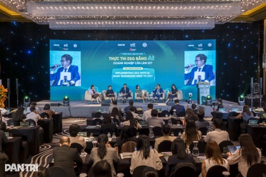 Toàn cảnh hội thảo “Thực thi ESG bằng AI, doanh nghiệp cần làm gì?” ở TPHCM
