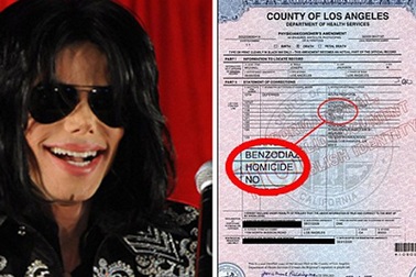 Công bố giấy chứng tử của Michael Jackson