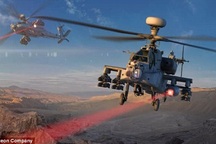 Mỹ thử thành công vũ khí laser trên trực thăng chiến đấu Apache