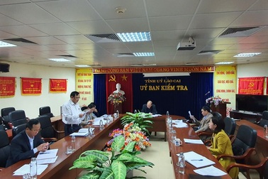 Xem xét thi hành kỷ luật Chánh Thanh tra thành phố Lào Cai