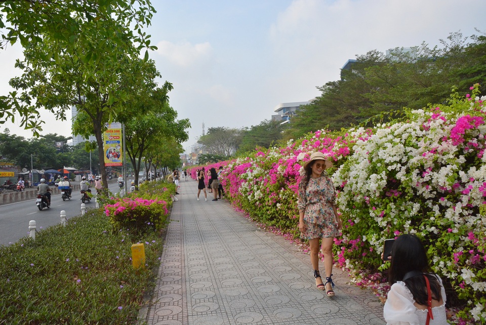 Giới trẻ tha hồ sống ảo bên tường hoa giấy cực đẹp ở Sài Gòn - 13 Giới trẻ tha hồ sống ảo bên tường hoa giấy cực đẹp ở Sài Gòn - 13