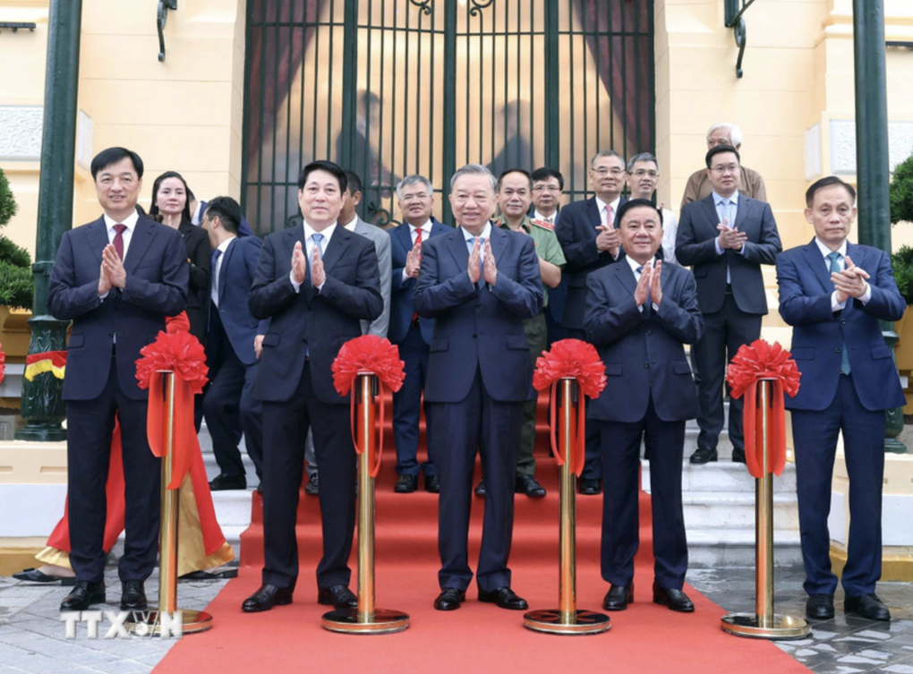 Tổng Bí thư Tô Lâm dự Lễ bàn giao công trình Tòa nhà Bắc Bộ Phủ - 1 Tổng Bí thư Tô Lâm dự Lễ bàn giao công trình Tòa nhà Bắc Bộ Phủ - 1