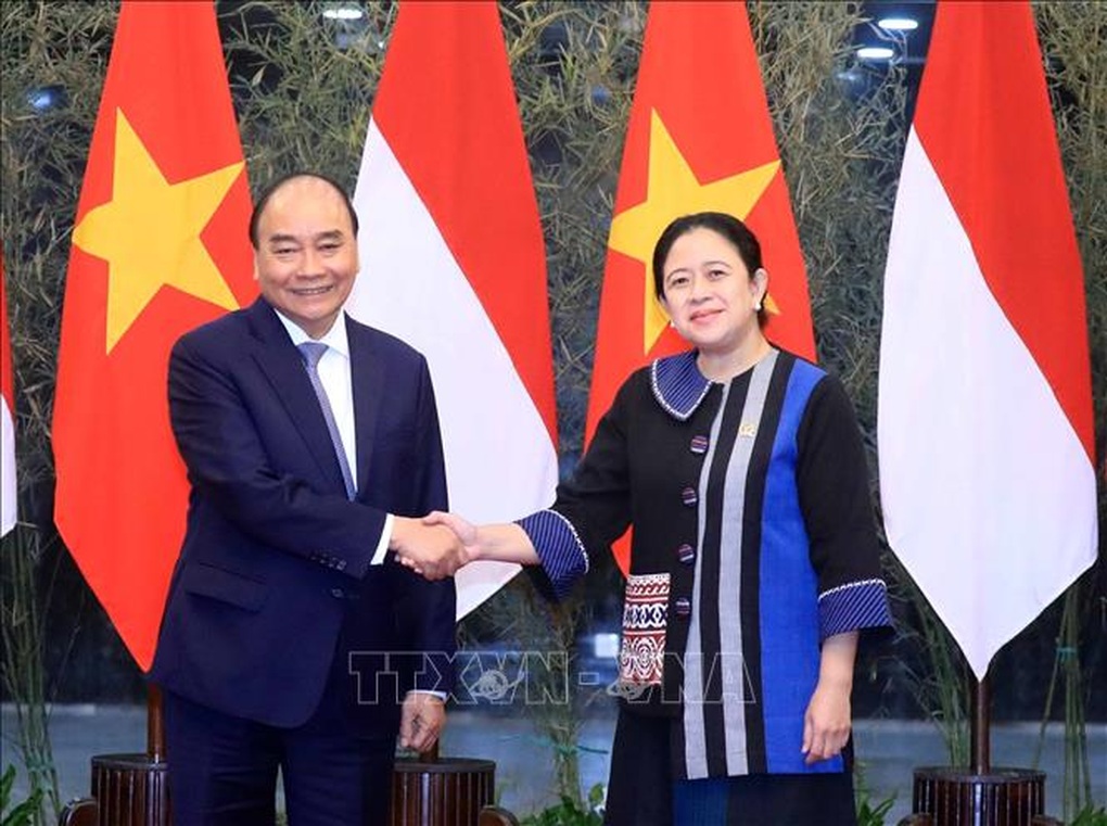 Chủ tịch nước hội kiến Chủ tịch Quốc hội Indonesia - 1 Chủ tịch nước hội kiến Chủ tịch Quốc hội Indonesia - 1