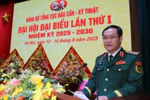 Đại hội Đảng bộ Tổng cục Hậu cần - Kỹ thuật lần thứ I