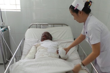 “Bốc cháy” vì câu cá dưới đường điện cao thế