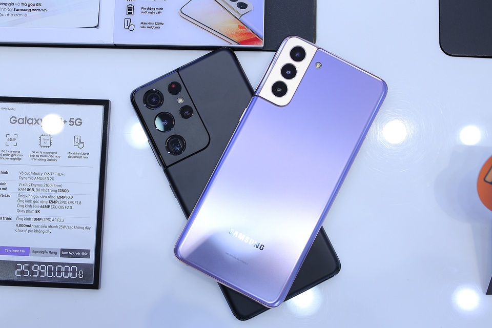 Galaxy S21 đồng loạt giảm giá ngay sau khi mở bán tại Việt Nam - 1 Galaxy S21 đồng loạt giảm giá ngay sau khi mở bán tại Việt Nam - 1
