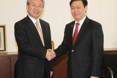 Trưởng Ban Kinh tế TƯ tìm hiểu mũi tên kinh tế thứ 3 của Nhật