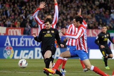 Atletico Madrid - “con mồi” ưa thích của Messi