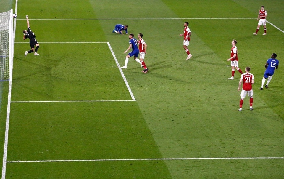 Jorginho, Kepa phạm sai lầm, Chelsea trắng tay trước Arsenal - 5 Jorginho, Kepa phạm sai lầm, Chelsea trắng tay trước Arsenal - 5
