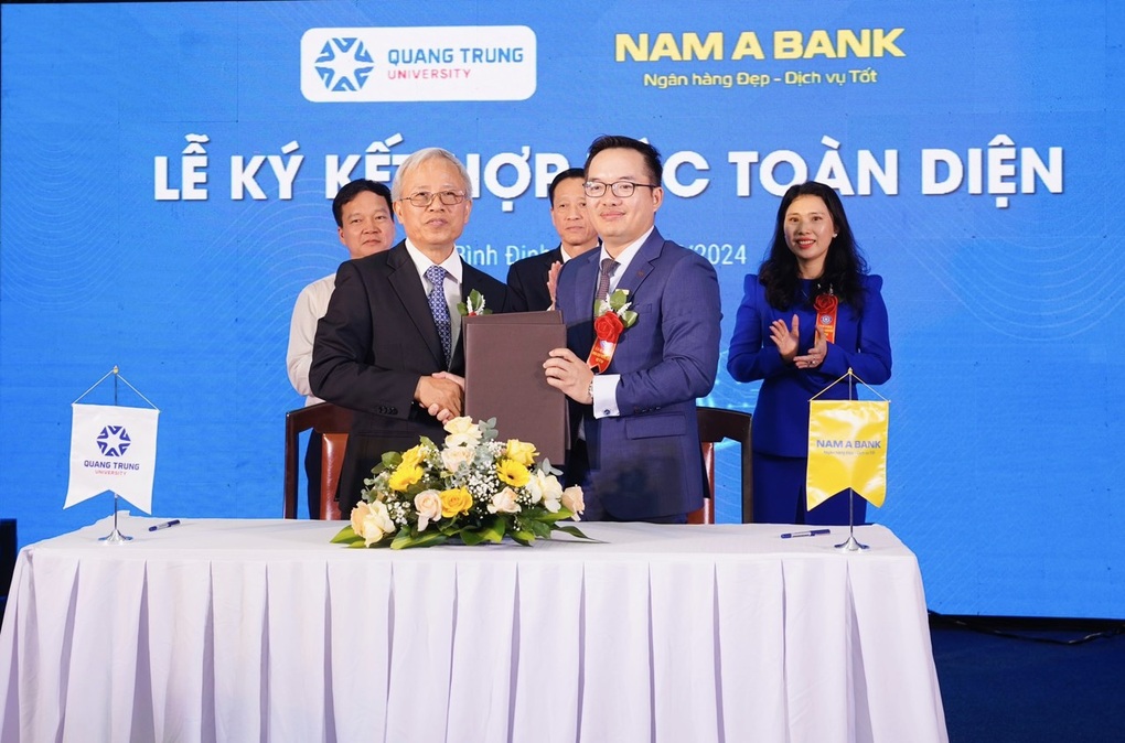 Nam A Bank đồng hành đào tạo nguồn nhân lực chất lượng cao - 1 Nam A Bank đồng hành đào tạo nguồn nhân lực chất lượng cao - 1