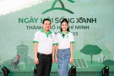 Hoa hậu Thanh Hà chung tay kêu gọi người trẻ sống xanh, bảo vệ môi trường