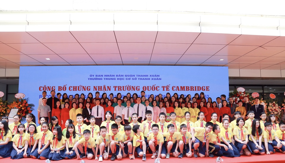 Trường THCS công lập đầu tiên được công nhận Trường Quốc tế Cambridge - 5