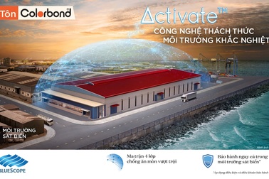 Ngành thép có thêm chuẩn mực mới với công nghệ mạ "Ma trận 4 lớp Activate™"