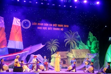  Liên hoan dân ca Việt Nam - Bắc Trung bộ nhiều đặc sắc