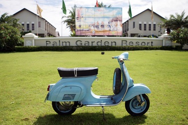 Chiêm ngưỡng chiếc Vespa cổ trị giá 140 triệu đồng