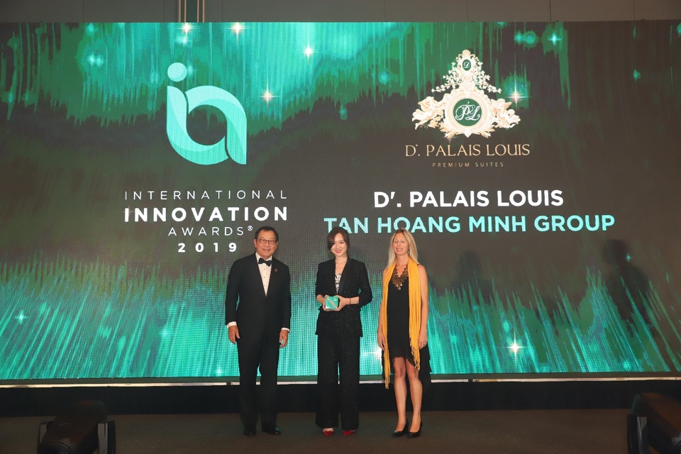 Dự án D’.Palais Louis của Tập đoàn Tân Hoàng Minh giành Giải thưởng sáng tạo đổi mới quốc tế 2019 - 1 Dự án D’.Palais Louis của Tập đoàn Tân Hoàng Minh giành Giải thưởng sáng tạo đổi mới quốc tế 2019 - 1