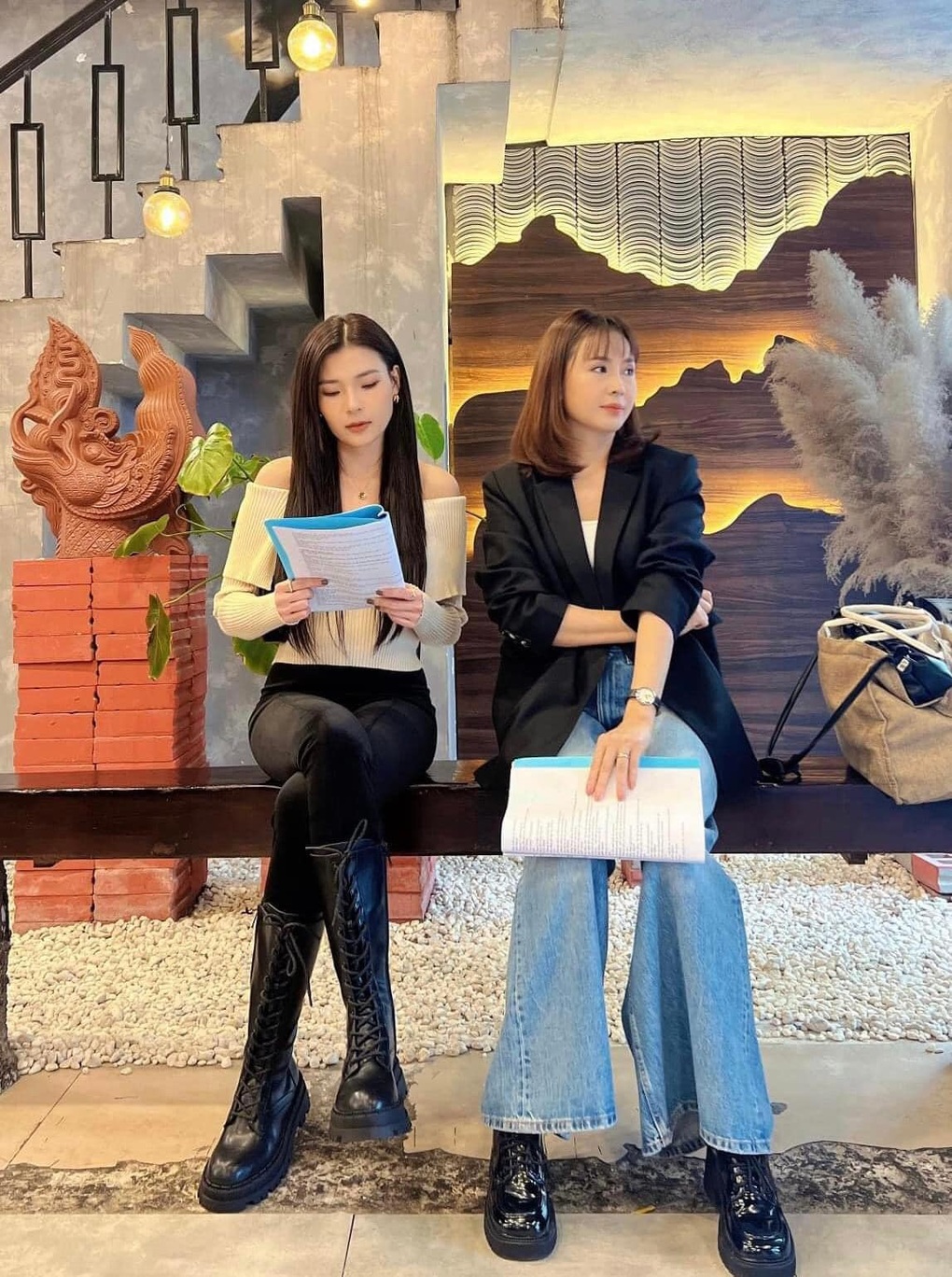 Những hình ảnh vui nhộn, không lên sóng của phim Trạm cứu hộ trái tim - 6 Những hình ảnh vui nhộn, không lên sóng của phim Trạm cứu hộ trái tim - 6