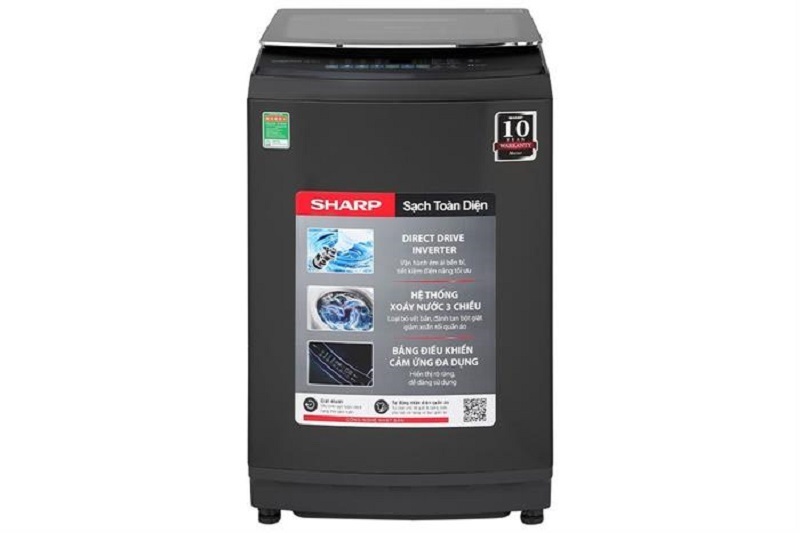 Nên mua máy giặt Sharp 13Kg ES-TM130CD-DS hay ES-TM125CN-BK?