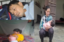 Vợ ôm con khóc nghẹn vì không vay được 150 triệu đồng mổ tim cứu chồng