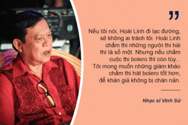 Tranh cãi chuyện Hoài Linh chấm thi hát và bất ngờ hình ảnh vợ võ sư Bảo Châu