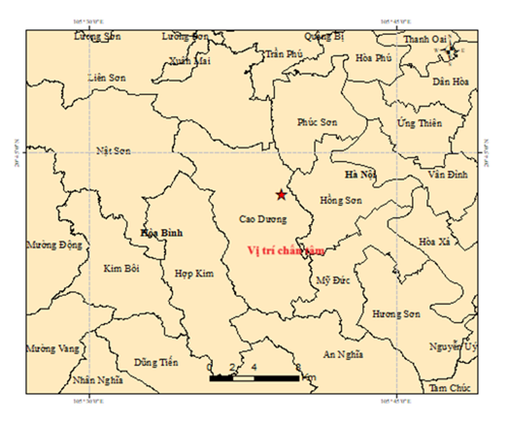 Động đất ở Phú Thọ - 1 Động đất ở Phú Thọ - 1