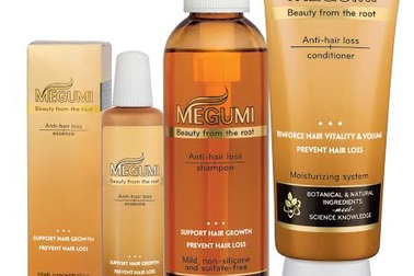 Megumi - Ngăn rụng từ chân tóc, dưỡng tóc mọc dày