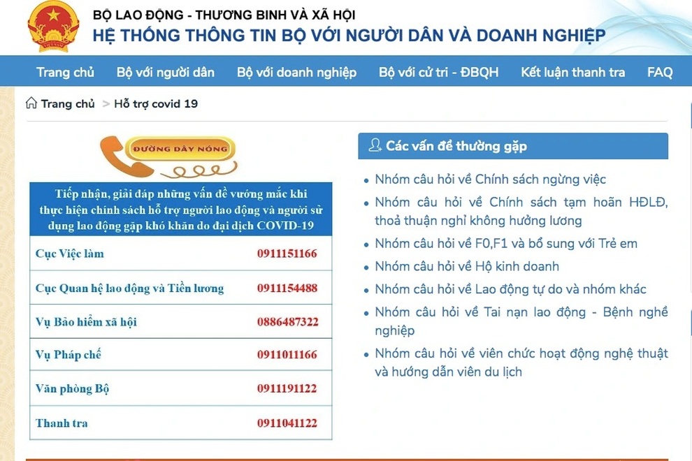 Bộ LĐ-TBXH công bố bộ câu hỏi - đáp về chi trả gói hỗ trợ 26.000 tỷ đồng - 1 Bộ LĐ-TBXH công bố bộ câu hỏi - đáp về chi trả gói hỗ trợ 26.000 tỷ đồng - 1
