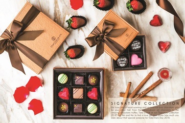 Thị trường ngành Socola sôi động chuẩn bị cho mùa Valentine 2018