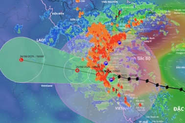 Bão Kajiki chính thức đổ bộ vào đất liền Nghệ An - Hà Tĩnh