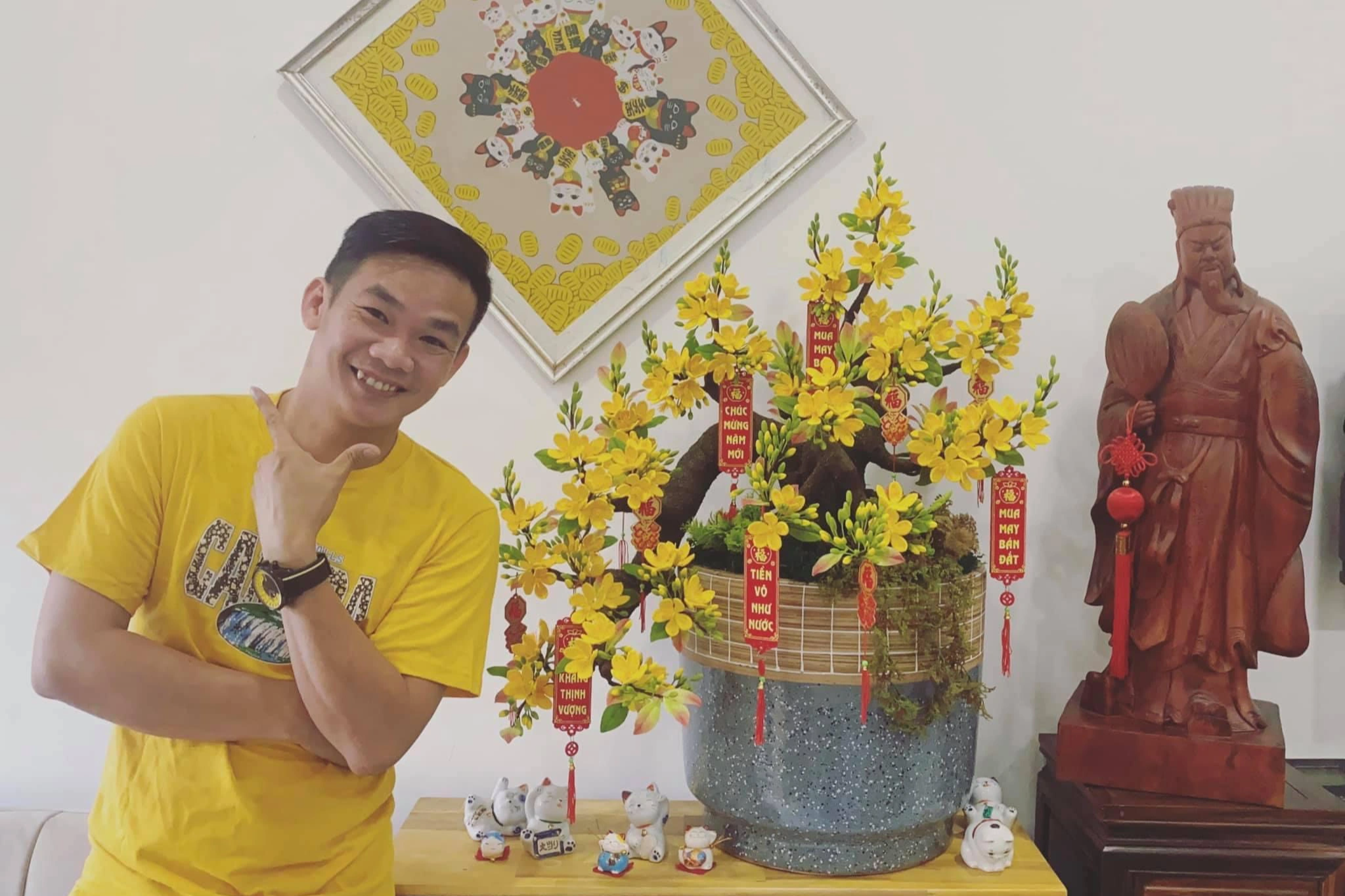 Anh chàng móc len thành đủ loại hoa, bán vài triệu đồng một chậu ngày Tết - 6 Anh chàng móc len thành đủ loại hoa, bán vài triệu đồng một chậu ngày Tết - 6