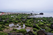 Ghềnh đá hóa "dải lụa xanh", giới trẻ dậy từ sáng sớm để check-in