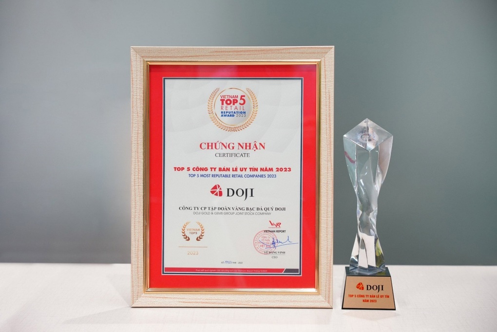 DOJI 7 năm liên tiếp được vinh danh công ty bán lẻ uy tín - 4 DOJI 7 năm liên tiếp được vinh danh công ty bán lẻ uy tín - 4