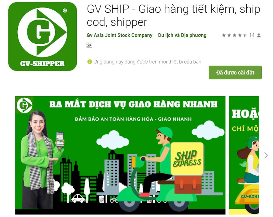 GV ASIA ra mắt ứng dụng GV SHIP giao hàng nhanh chỉ trong 30 phút - 3 GV ASIA ra mắt ứng dụng GV SHIP giao hàng nhanh chỉ trong 30 phút - 3