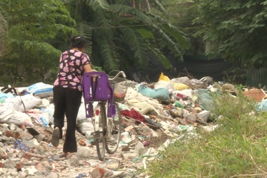 Khu dân cư khốn khổ vì bãi rác lớn tự phát ở Hà Nội