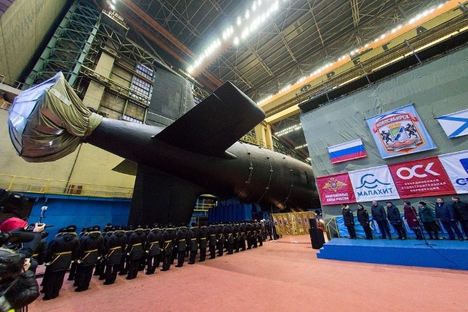 Nga trình làng siêu tàu ngầm hạt nhân - 1 Nga trình làng siêu tàu ngầm hạt nhân - 1