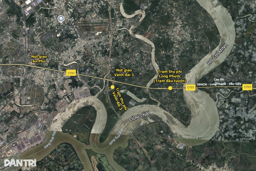 Trạm thu phí nửa kín, nửa mở đầu tiên trên cao tốc TPHCM - Long Thành - 1