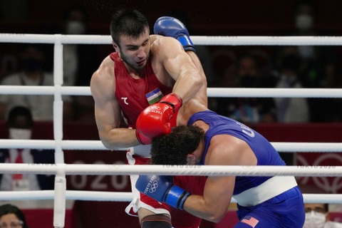 Mỹ và Trung Quốc thất bại ở chung kết boxing ngày cuối cùng Olympic 2020